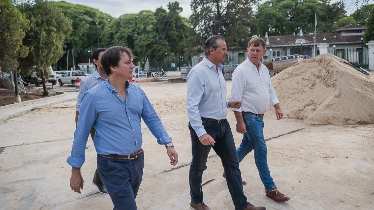Avanza la obra de Avenida Ejército y se habilitará la circulación en su intersección con Alvarado