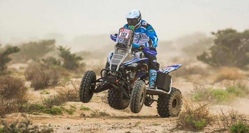  El argentino Andújar volvió a ganar una etapa y es segundo en la general en cuatriciclos 