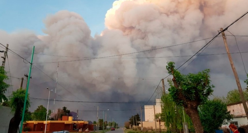  Ambiente presentó un informe anual con la fuerte inversión para el combate de incendios 