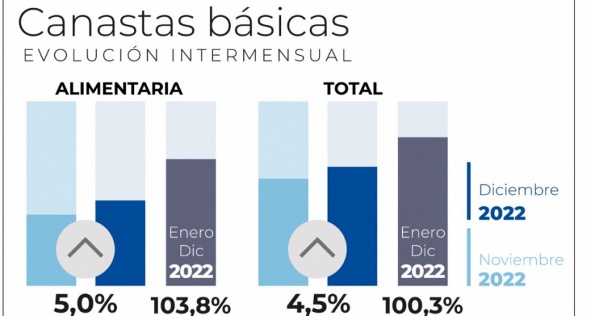  El costo de la Canasta Básica Alimentaria subió 5% en diciembre 