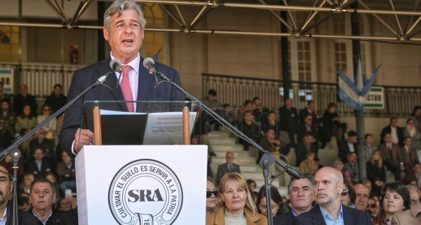  El titular de la SRA confía en encontrar “alguna solución” a los planteos de la Mesa de Enlace 