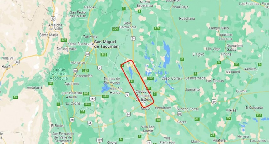  Un sismo de 6.4 grados se registró en Santiago del Estero 