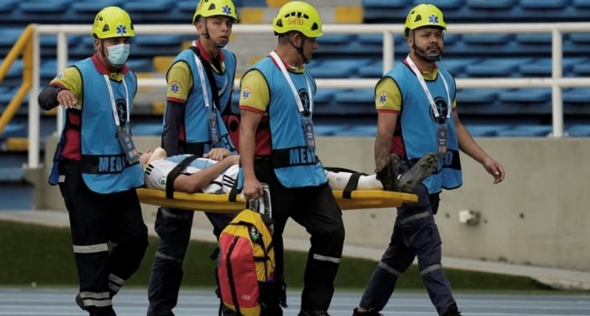  Facundo Buonanotte sufrió traumatismos de columna y cráneo 