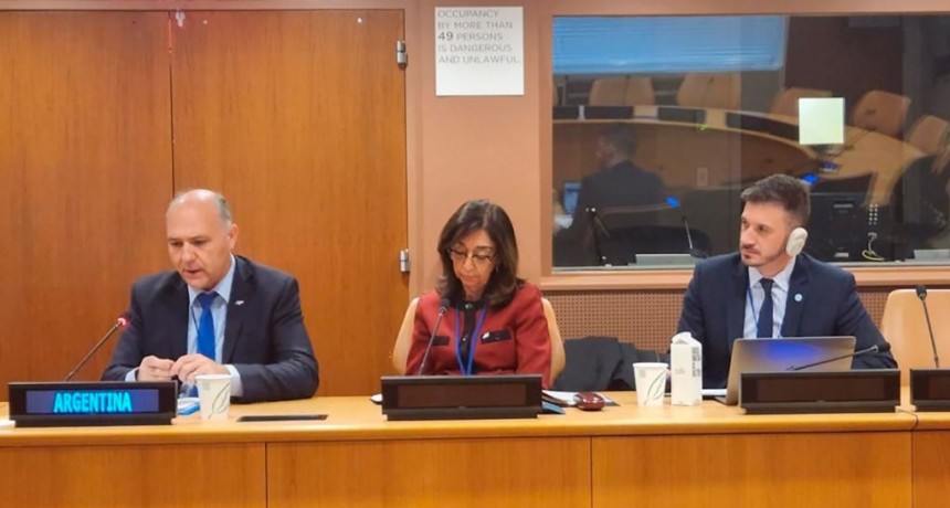  El Gobierno ratificó en la ONU 