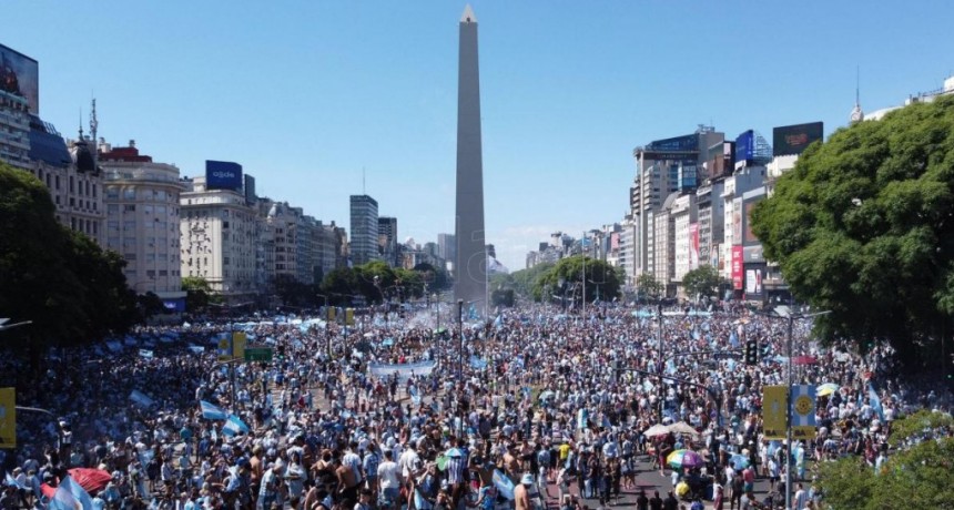  Messi y el histórico festejo por el Mundial: 