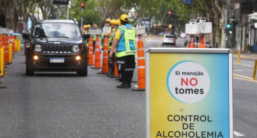  Los controles de alcoholemia en CABA registraron 52 conductores positivos 