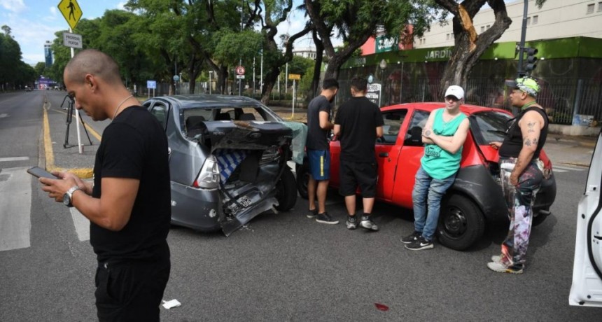  Seis heridos por choques en los barrios de Balvanera, Palermo y Villa del Parque 
