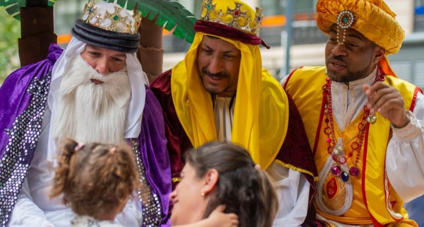  Caravana Solidaria de Reyes Magos en el centro porteño 