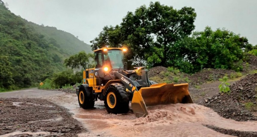  Salta: las lluvias dejan rutas y caminos cortados, y cientos de familias afectadas 