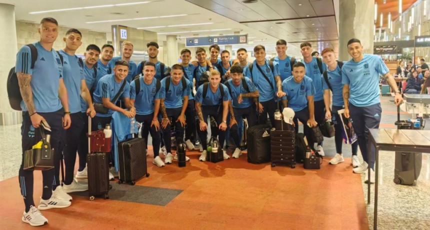  El Sub 23 ya está en Venezuela para disputar el Preolímpico 