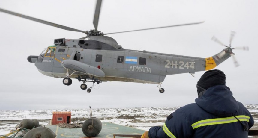  Concluyó la primera etapa de reaprovisionamiento de la base Marambio en la Antártida 