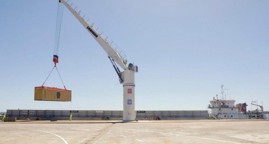  Partió del puerto de Posadas la primera carga de exportación después de 45 años 