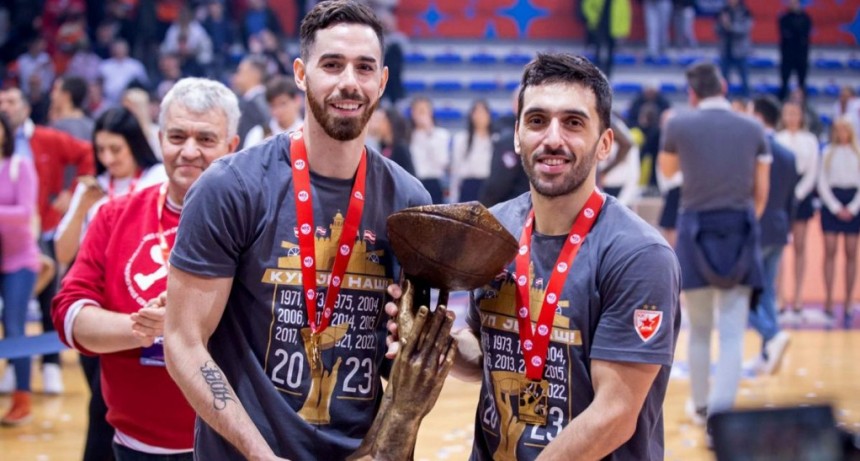  Facundo Campazzo y Luca Vildoza, campeones en Serbia 