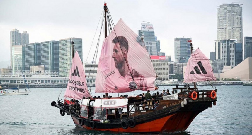  Locura por Messi en Hong Kong 