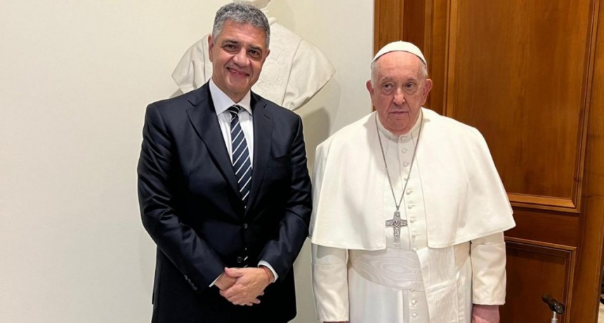  El papa Francisco recibió a Jorge Macri y le pidió 