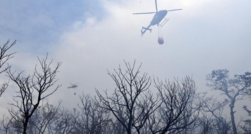  Temen que los vientos vuelvan a activar los incendios desmedidos en Los Alerces 