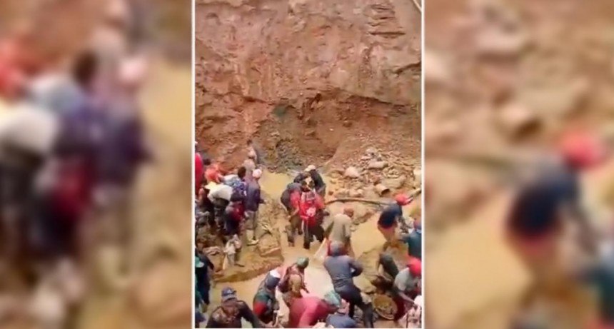  Al menos 25 muertos y 15 heridos por el derrumbe de una mina en Venezuela 