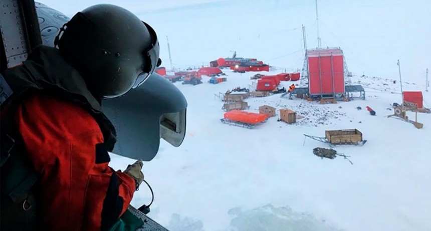  El rompehielos Almirante Irízar completó el abastecimiento de la base más austral del país 