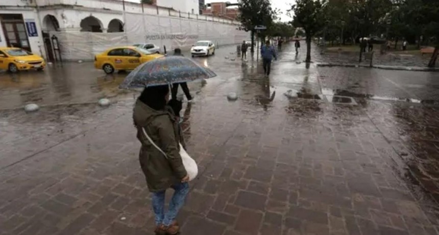  Alerta amarilla por tormentas para nueve provincias 