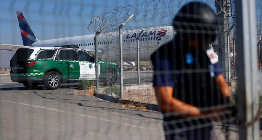  Intentaron robar un avión con 32 millones de dólares en el aeropuerto de Santiago de Chile 