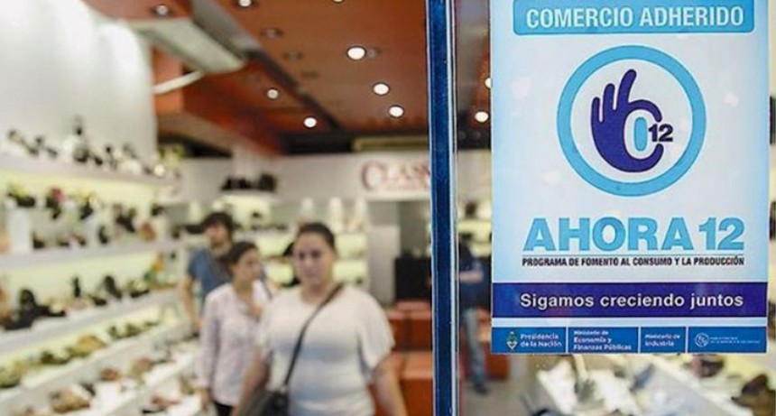  Las ventas con Ahora 12 tuvieron un aumento interanual del 101% 