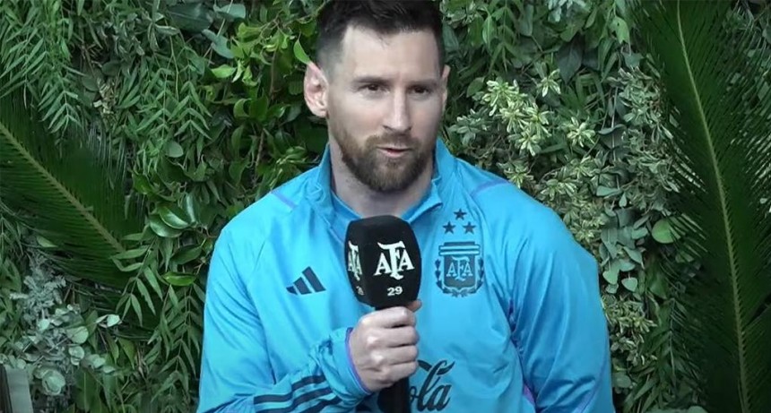  La AFA y el fútbol argentino le rindieron un homenaje en vida a Lionel Messi 
