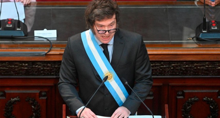  Las principales frases del discurso de Milei en la apertura de sesiones ordinarias 