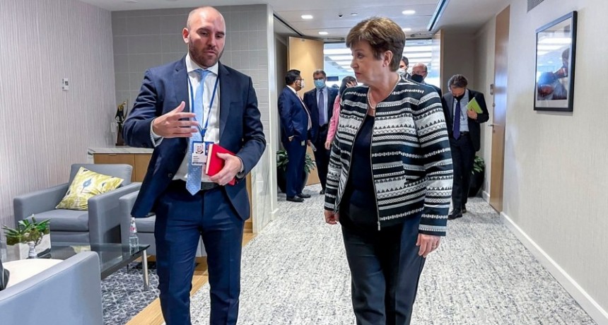  Guzm&aacute;n dialog&oacute; con Georigieva y destac&oacute; que no se van a cambiar las metas 