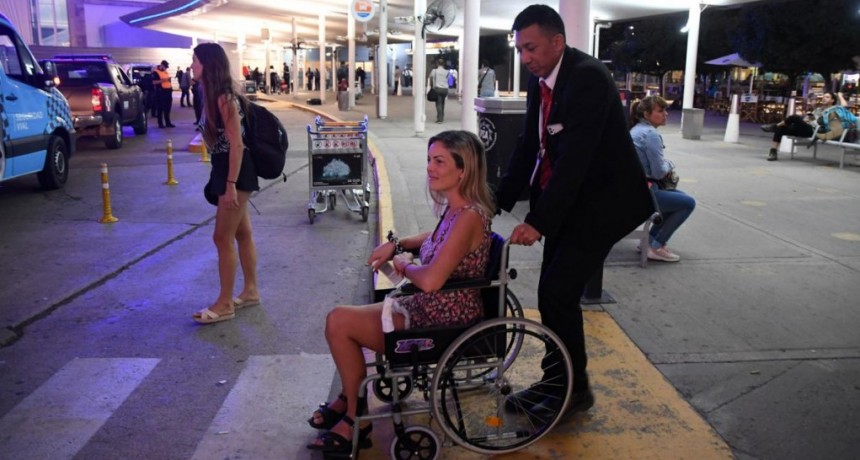  La joven marplatense atropellada en Cancún volvió al país para seguir la recuperación 