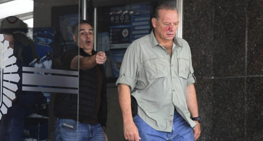  Detuvieron a dos participantes de la protesta de colectiveros en la que agredieron a Berni 