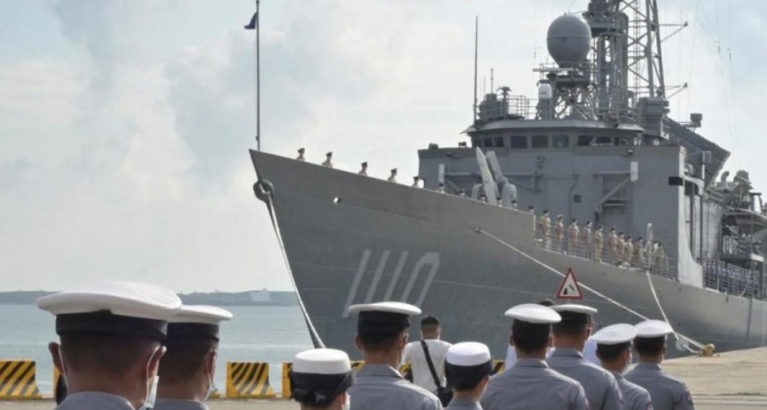  China movilizó buques de guerra tras la visita de la presidenta de Taiwán a EEUU 