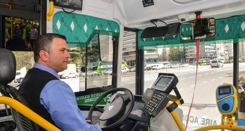  Las 1.800 cámaras instaladas en colectivos transmitirán imágenes al centro de monitoreo 