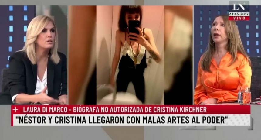  Di Marco le ofreció disculpas a Cristina tras los dichos sobre la salud de su hija 