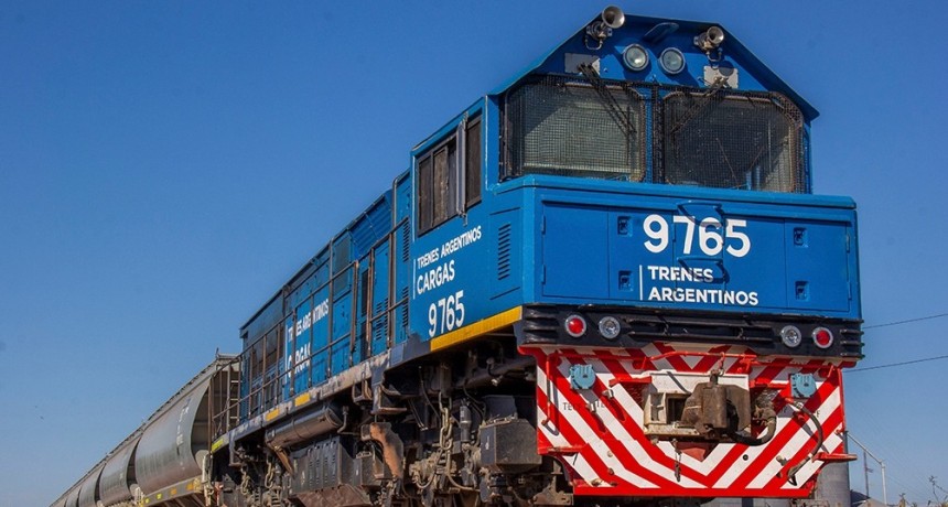  Subió casi un 70% el transporte de cargas de Trenes Argentinos 
