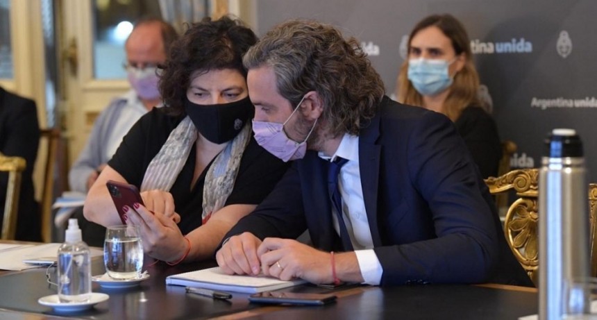 Cafiero y Vizzotti, reunidos con delegación de expertos de Israel para producción local de vacuna