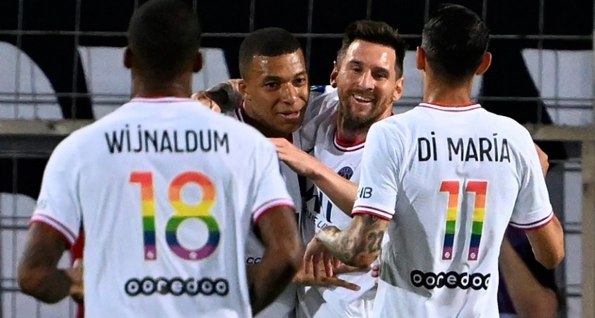  Doblete de Messi para el PSG que gole&oacute; 4-0 a Montpellier 
