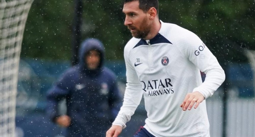  Messi cumplió su segundo día de entrenamiento tras la reducción de su sanción 