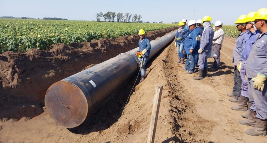  El viernes se realizará última soldadura en la obra del Gasoducto Néstor Kirchner 