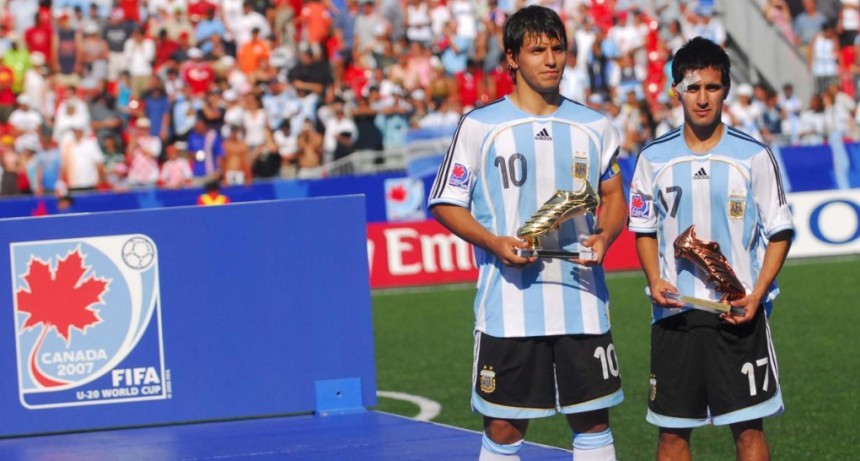  Sergio Agüero es el único argentino bicampeón mundial sub 20 