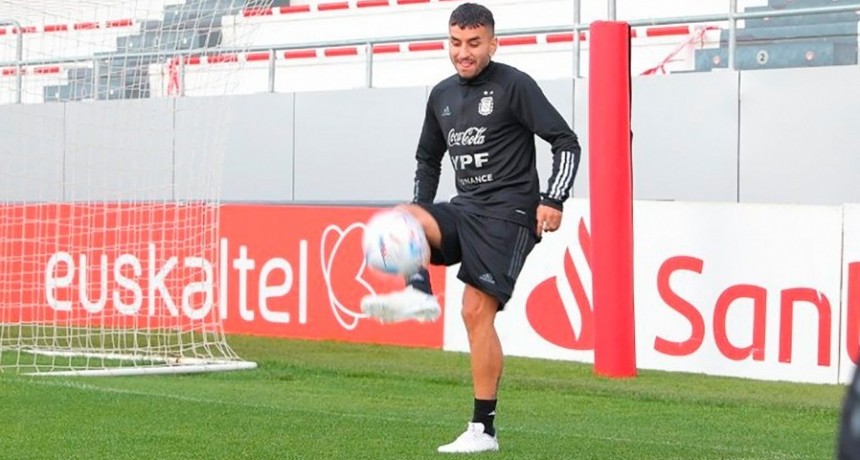  &Aacute;ngel Correa, con una lesi&oacute;n, es el tercer desafectado de la Selecci&oacute;n en Bilbao 
