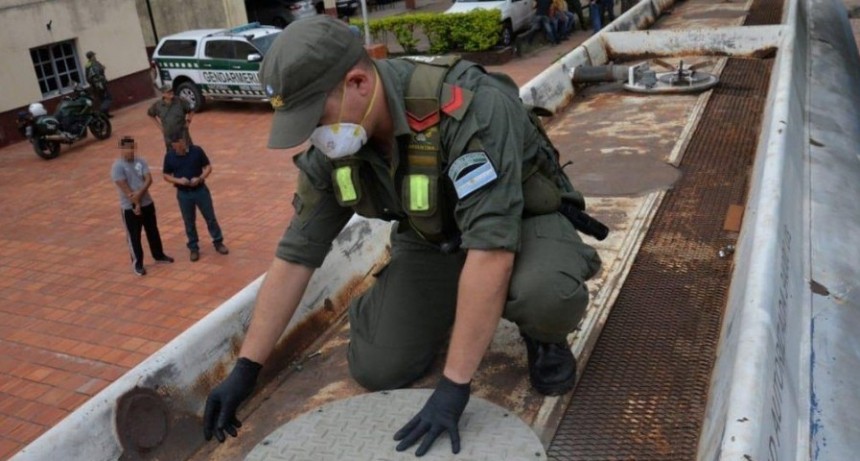  Desbarataron el contrabando de 7.000 litros de combustible en un control fronterizo 