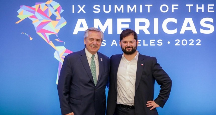  Fern&aacute;ndez y Boric acordaron inversiones para gas y energ&iacute;a renovable 