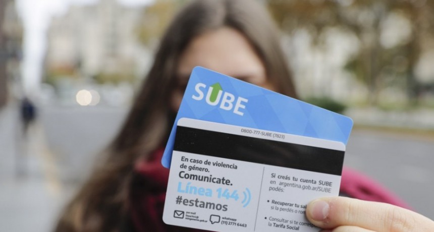 La tarjeta SUBE ahora tambi&eacute;n puede adquirirse en l&iacute;nea 