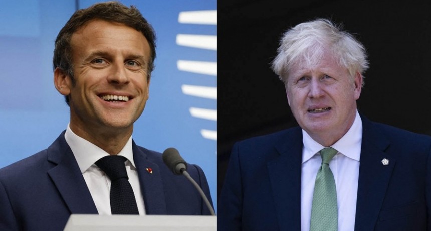  Johnson le advirti&oacute; a Macron que no es momento de negociaciones de paz en Ucrania 
