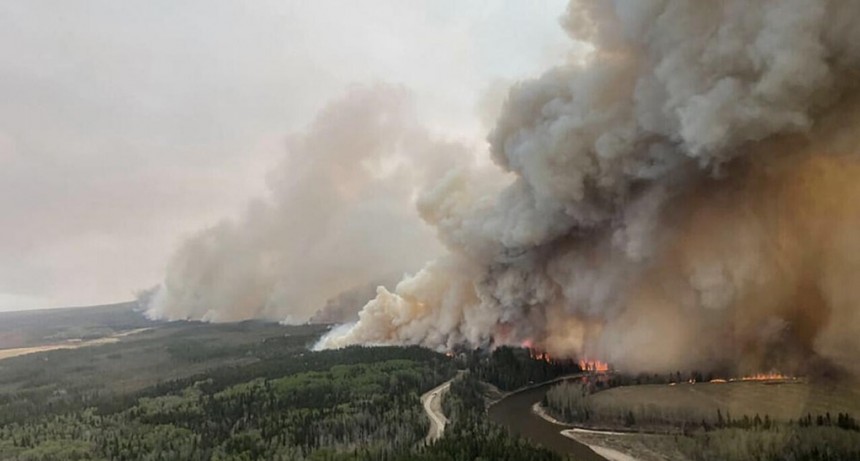  El humo por los incendios en Canadá llegó hasta Noruega 