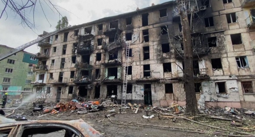  Rusia ataca Kiev con misiles en el inicio de la misión de paz de líderes africanos 