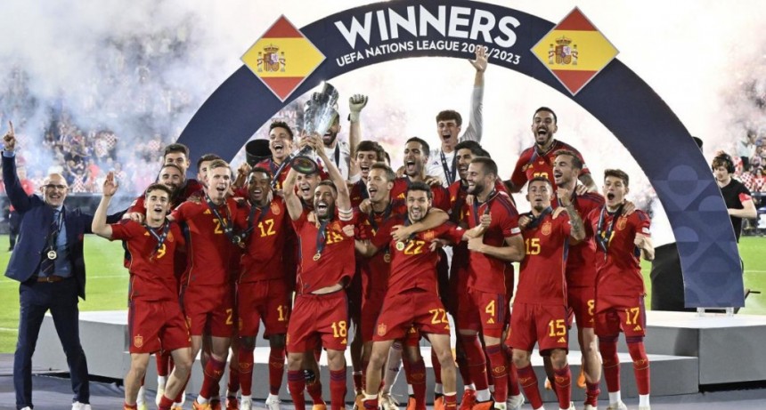  Espa&ntilde;a venci&oacute; por penales a Croacia y se qued&oacute; con la Liga de las Naciones 
