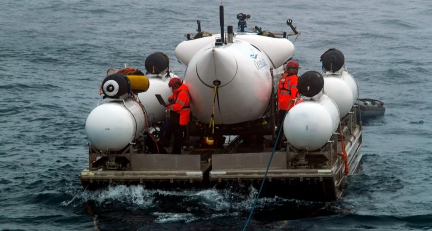  Contin&uacute;a contrarreloj la b&uacute;squeda del submarino que exploraba los restos del "Titanic" 