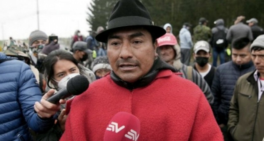  Leonidas Iza, el l&iacute;der de las protestas, enfrentar&aacute; una audiencia en un juicio oral 