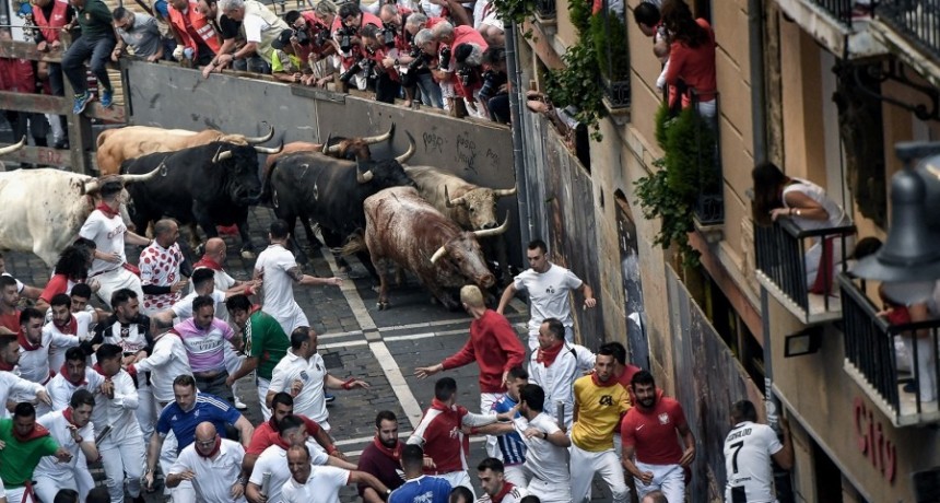  Despu&eacute;s de dos a&ntilde;os de pandemia, volvi&oacute; la fiesta de San Ferm&iacute;n en Pamplona 